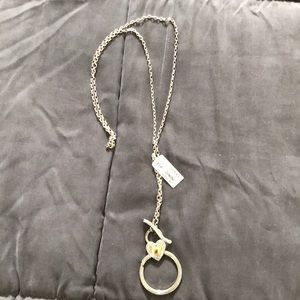 Long loop necklace